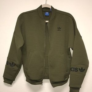 adidas army green jacket